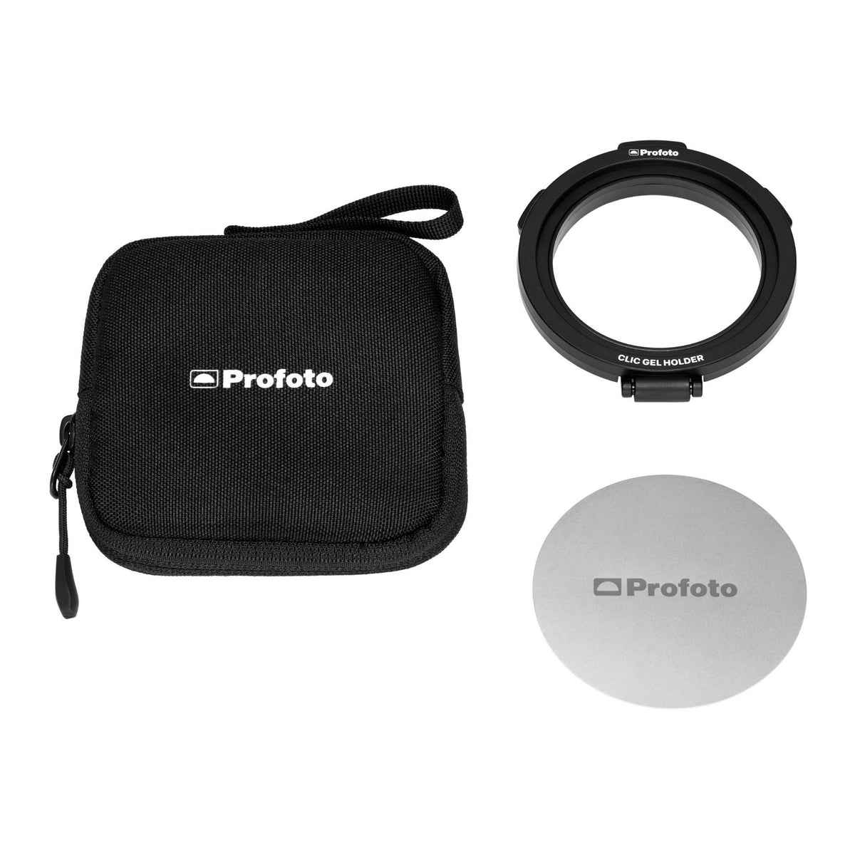 Profoto Clic Gel Holder with Stainless Steel Template and Protective Case for Profoto A-Series Flash