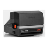 Polaroid 600 Sun600 LMS Built-in Flash Instant Film Camera with Strap (Silver and Black)