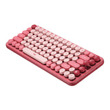 Logitech POP Keys Wireless Mechanical Keyboard with Emoji Keys Heartbreaker Rose w/Desk Mat