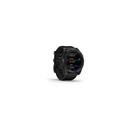 Garmin Fenix 7X Sapphire Solar GPS Smartwatch with Black Band (Black)