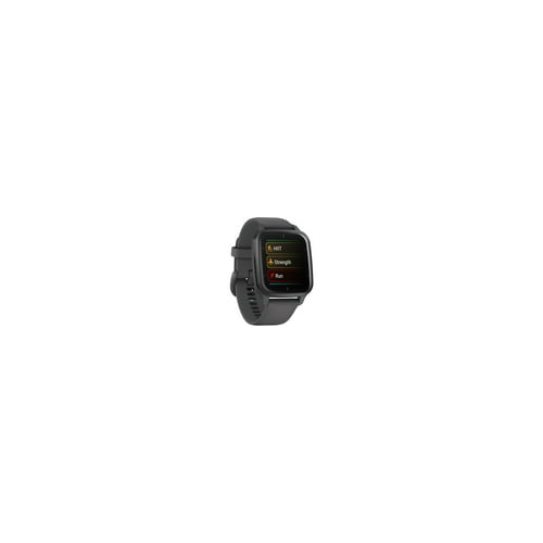 Garmin Venu Sq 2 Smartwatch (Slate Aluminum Bezel with Shadow Gray Case and Silicone Band)