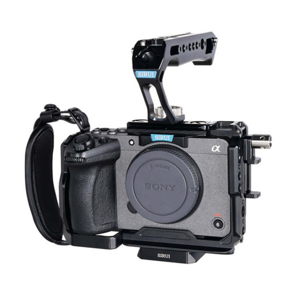 Sirui Full Protection Aluminum Construction Lightweight XLR Handle Compatible Camera Cage Kit