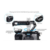 Sirui Full Protection Aluminum Construction Lightweight XLR Handle Compatible Camera Cage Kit