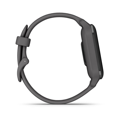 Garmin Venu Sq 2 Smartwatch (Slate) Bundle with Charger Stand Port Protector Plugs (x9)
