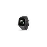 Garmin Venu Sq 2 Smartwatch (Slate) Bundle with Charger Stand Port Protector Plugs (x9)