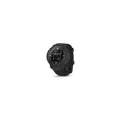 Garmin Instinct® Crossover Solar Tactical Edition Hybrid Smartwatch (Black)