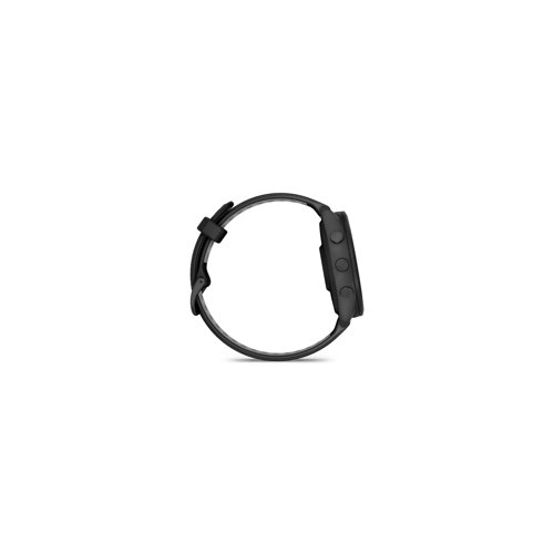 Garmin Forerunner 265 Black Bezel and Case Smartwatch with Silicone Straps (Black/Powder Gray)