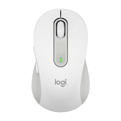 Logitech Signature M650 Wireless Mouse with Smartwheel Scrolling and Quiet Clicks (Off-White)