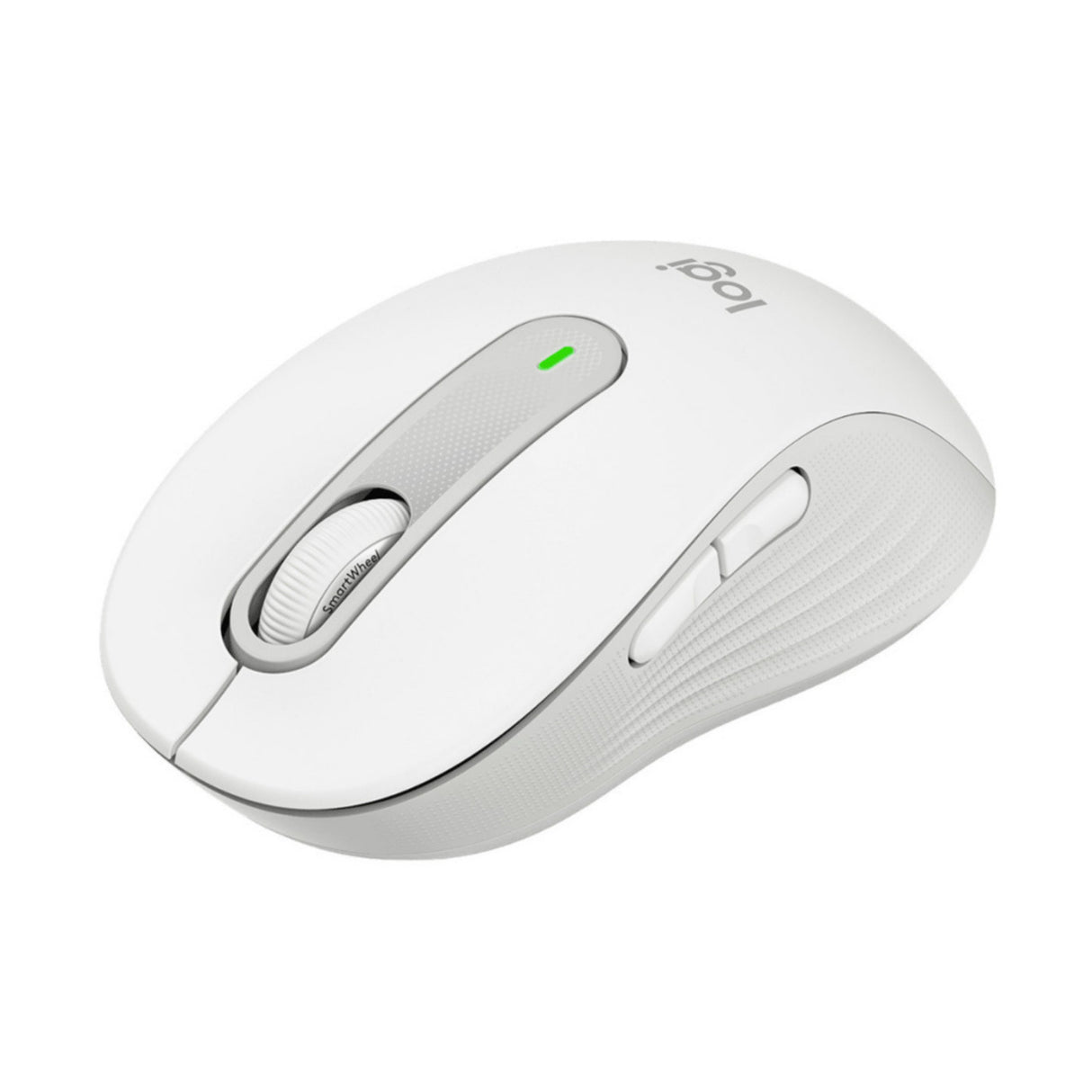 Logitech Signature M650 Wireless Mouse with Smartwheel Scrolling and Quiet Clicks (Off-White)