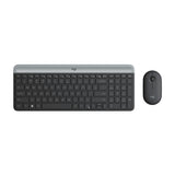 Logitech MK470 Ultra-Slim Compact Wireless Keyboard and Mouse Combo with Optical Tracking (Graphite)