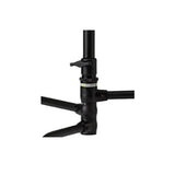 Kupo 40-Inch C Stand Zinc Alloy Casting Turtle Base With Spring Ring Locking System (Black)