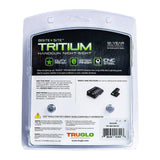 TruGlo Tritium Smith and Wesson M and P 1x Magnification Night Sights (Black)