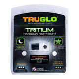 TruGlo Tritium Smith and Wesson M and P 1x Magnification Night Sights (Black)