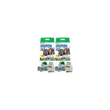 Fujifilm instax Wide Instant Film Twin Pack (40 Exposures) Bundle with PhotoBox and Acrylic Frames