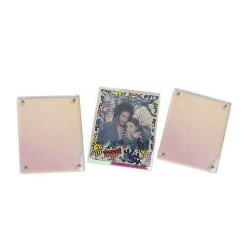 Fujifilm instax Wide Instant Film Twin Pack (40 Exposures) Bundle with PhotoBox and Acrylic Frames