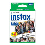 Fujifilm instax Wide Instant Film Twin Pack (40 Exposures) Bundle with PhotoBox and Acrylic Frames