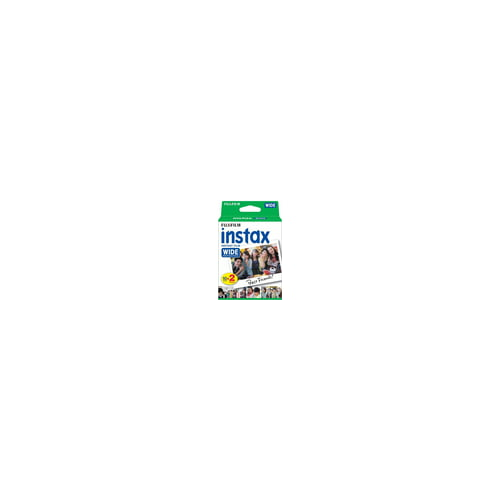 Fujifilm instax Wide Instant Film Twin Pack (40 Exposures) Bundle with PhotoBox and Acrylic Frames
