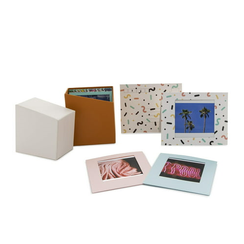 Fujifilm instax Wide Instant Film Pack (100 Exposures) Bundle with PhotoBox and Acrylic Frames