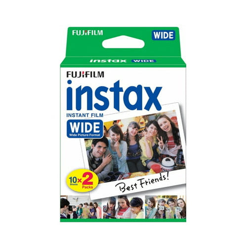 Fujifilm Instax Wide Film for Fuji Instax Wide Camera and Printer (2-Pack)