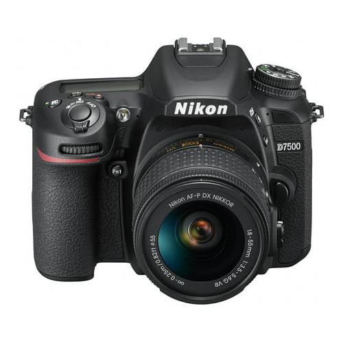 Nikon D7500 DSLR Camera with 18-55mm and 70-300mm VR Lenses Kit (2nd Generation)