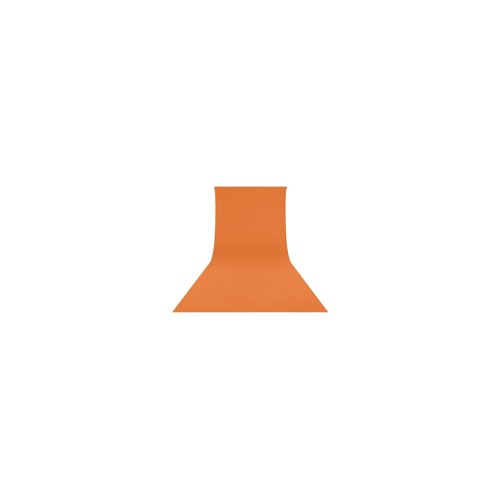 Westcott Pro Wrinkle-Resistant, Machine-Washable Backdrop (Tiger Orange, 9 x 20 Feet)