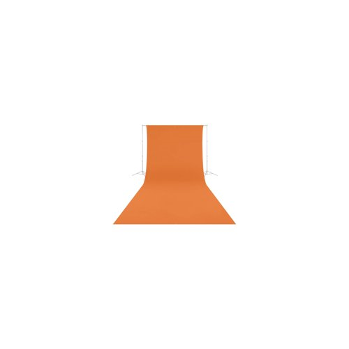 Westcott Pro Wrinkle-Resistant, Machine-Washable Backdrop (Tiger Orange, 9 x 20 Feet)
