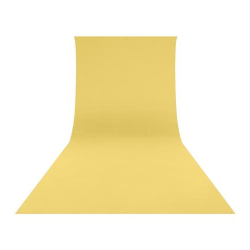 Westcott Wrinkle-Resistant, Machine-Washable Backdrop (Canary Yellow, 9 x 20 Feet)