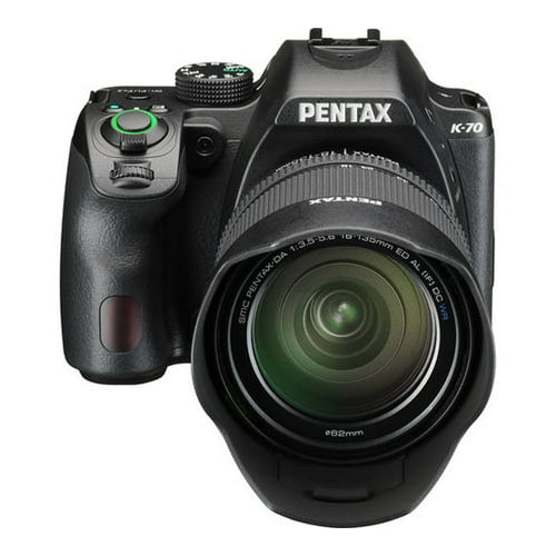 Pentax K-70 DSLR Camera with 18-135mm Lens (Black)
