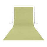 Westcott Wrinkle-Resistant, Machine-Washable Backdrop (Light Moss Green, 9 x 20 Feet)