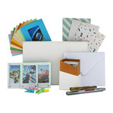Fujifilm instax Mini Twin Film Pack (100 Exposures) with Storage Box, Frames and Postcard Set