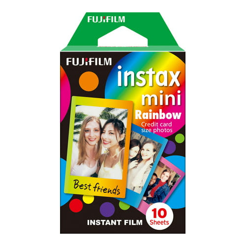 Fujifilm instax Mini Rainbow Frame Film Pack (10 Exposures)