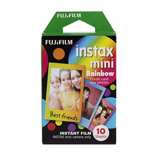 Fujifilm Instax Mini Instant Rainbow Film (5-Pack)