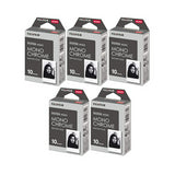 Fujifilm Instax Mini Monochrome Film (10 Exposures, Credit Card-Sized) 5-Pack