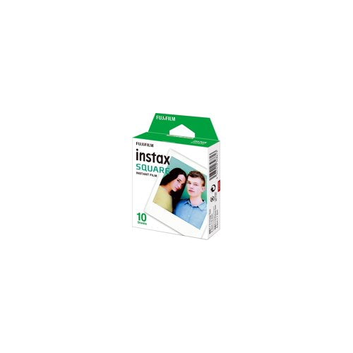 Fujifilm Instax Square Film for SQ10 Cameras (40 Exposures) with Cleaning Cloth Bundle