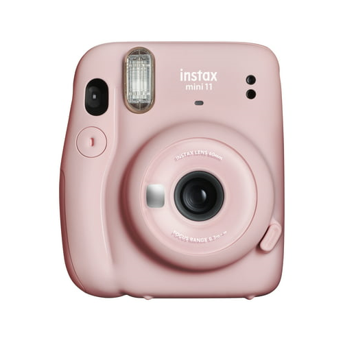 Fujifilm instax Mini Instant Film Camera (Blush Pink) with 10