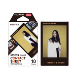Fujifilm Instax Mini 40 Instant Film Camera with Contact Sheet Instant Film and Creative Memento Set