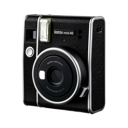 Fujifilm Instax Mini 40 Instant Film Camera with Contact Sheet Instant Film and Creative Memento Set