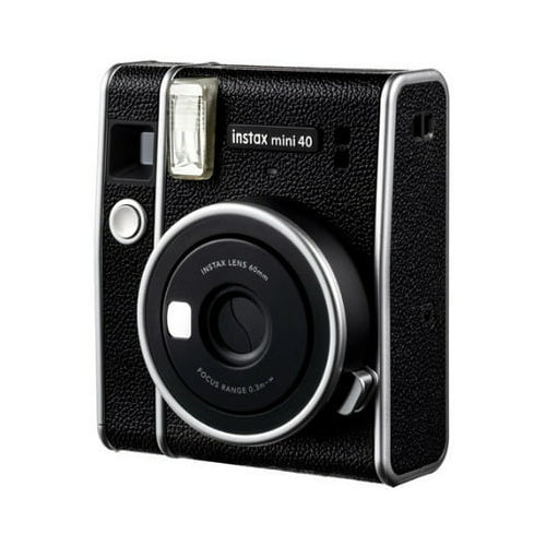Fujifilm Instax Mini 40 Instant Film Camera with Instax Color Film (2-Pack, 40 Exposures)
