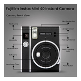 Fujifilm Instax Mini 40 Instant Film Camera with Twin Film Pack (20 Exposures)