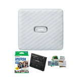Fujifilm Instax Link Wide Instant Photo Printer with Instant Film and Monochrome Film Bundle