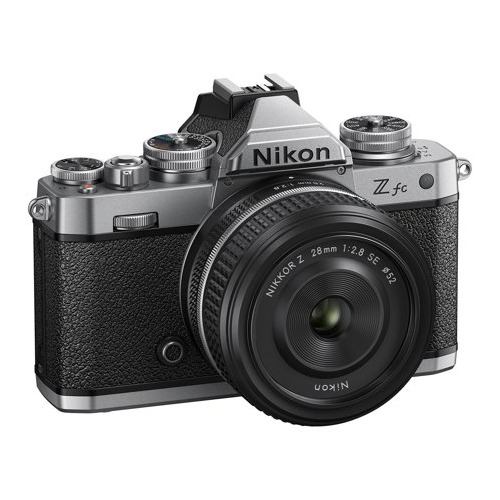 Nikon Z fc DX-format Mirrorless Camera Body with NIKKOR Z 28mm f/2.8 Lens (SE)