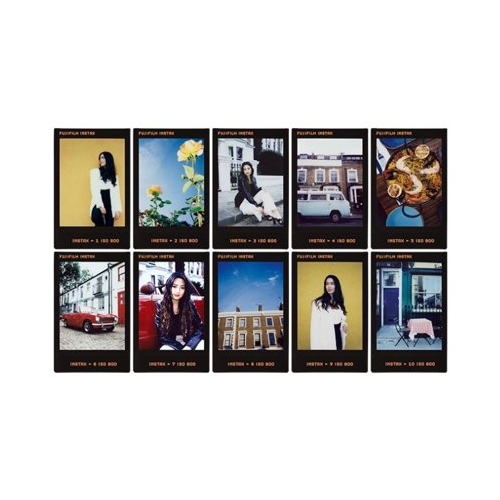 Fujifilm Instax Mini 40 Contact Sheet Instant Film (3-Pack and 30 Exposures)
