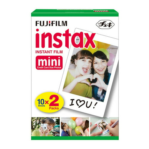 Fujifilm Instax Mini Link 2 Instant Smartphone Printer (Clay White) Bundle