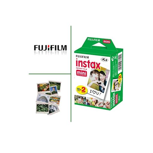 Fujifilm Instax Mini Link2 Smartphone Printer (Pink) and Film Pack (40 Sheets)