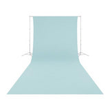Westcott Wrinkle-Resistant, Machine-Washable Backdrop (Pastel Blue, 9 x 20 Feet)