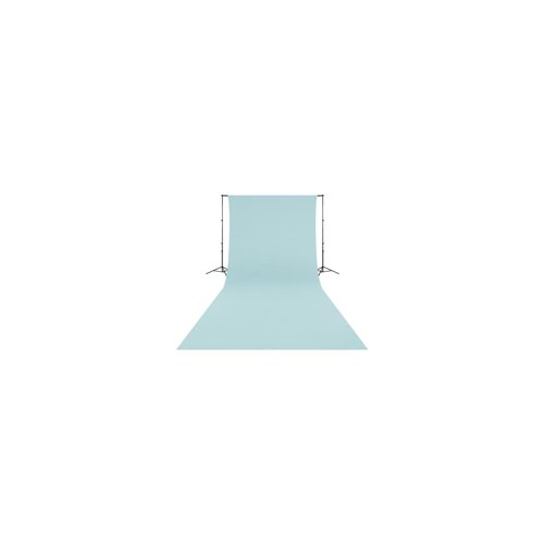 Westcott Wrinkle-Resistant, Machine-Washable Backdrop (Pastel Blue, 9 x 20 Feet)
