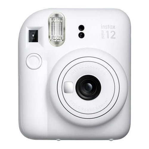 Fujifilm Instax Mini 12 with 60mm Instax Mini Lens (Clay White)
