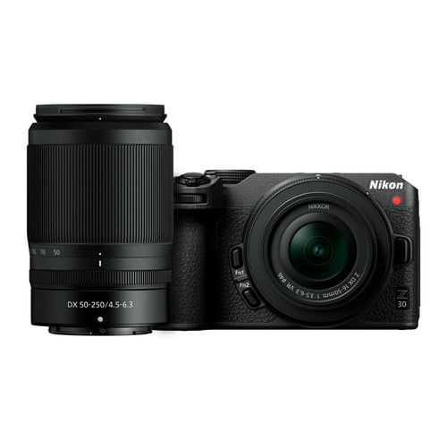 Nikon Z 30 Mirrorless with Z DX 16-50mm VR & NIKKOR Z DX 50-250mm Lenses