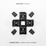 Spartan Camera 32GB Micro Memory Card with Adapter and Card Reader Bundle