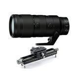 Nikon NIKKOR Z 70-200mm f/2.8 VR S Lens with NiSi Macro Focusing Rail NM-180 with Rotating Clamp